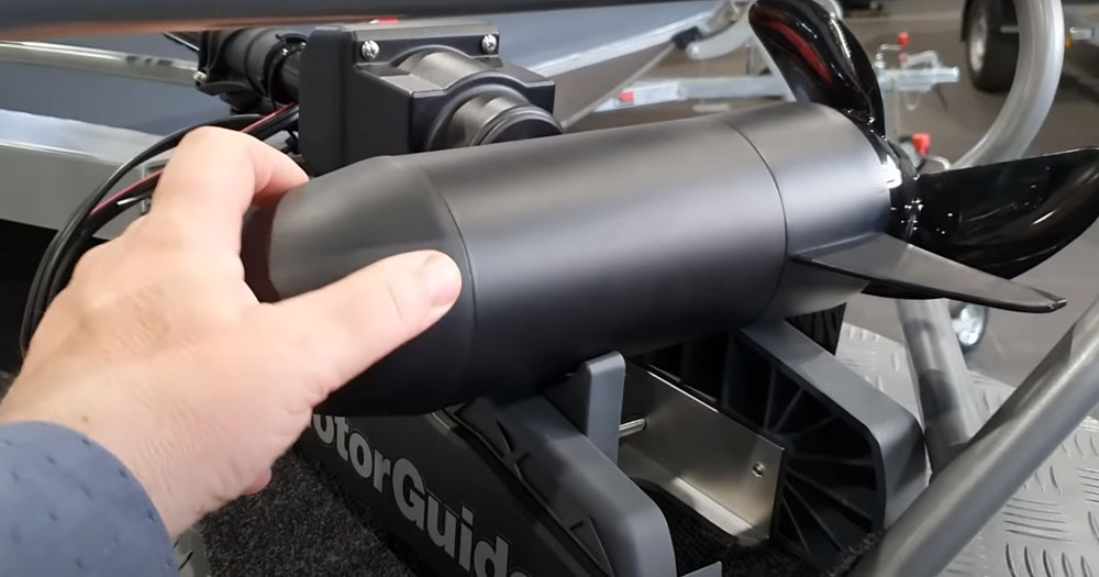 MotorGuide R-Series trolling motors offer variable speed control