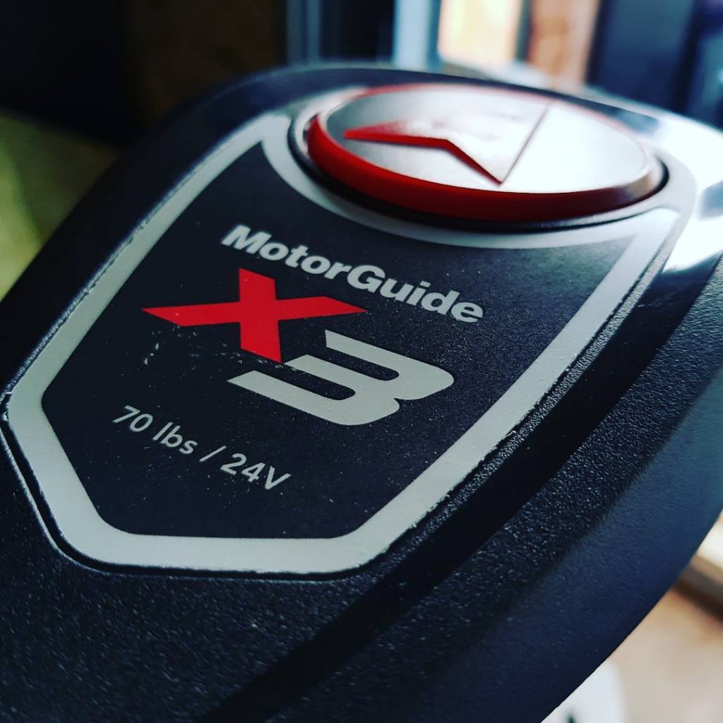 The Motorguide X3 70 is a 24-volt, 70-pound thrust trolling motor