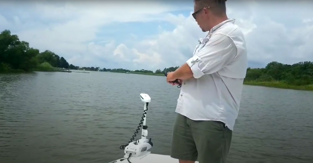 The ability to control your trolling motor using GPS coordinates