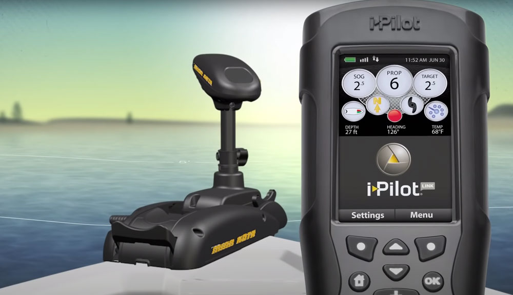 Minn Kota I Pilot remote control gives you complete control over your trolling motor