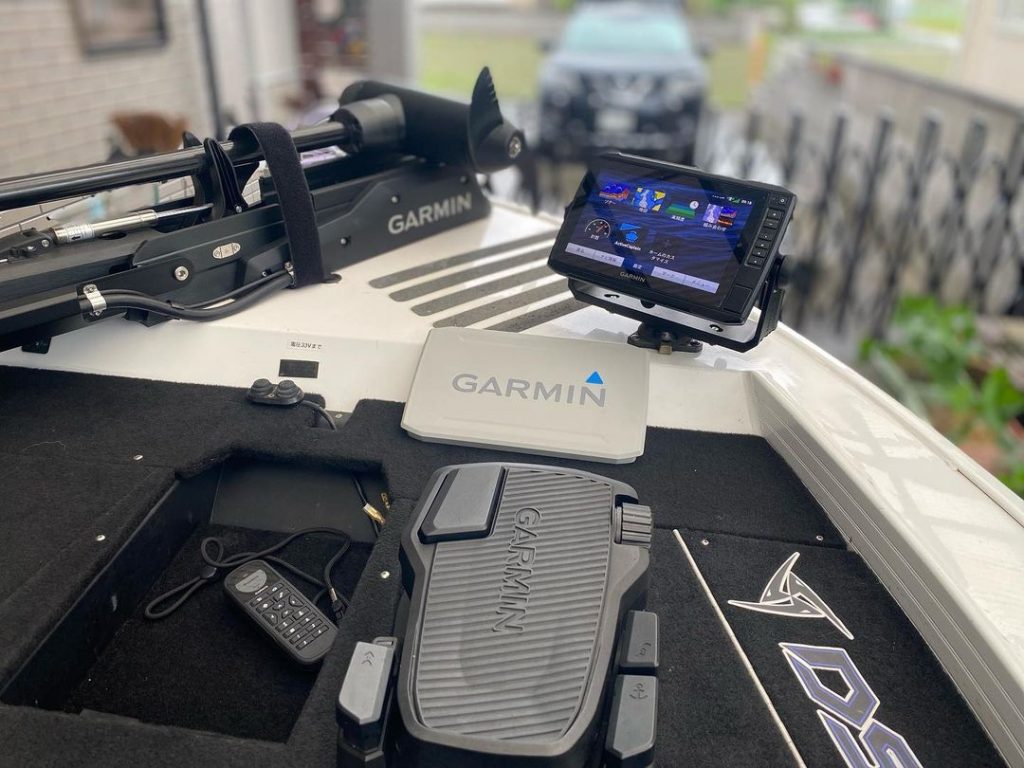 One of the Garmin Force trolling motor's best features is its ability to be controlled by the Active Captain app